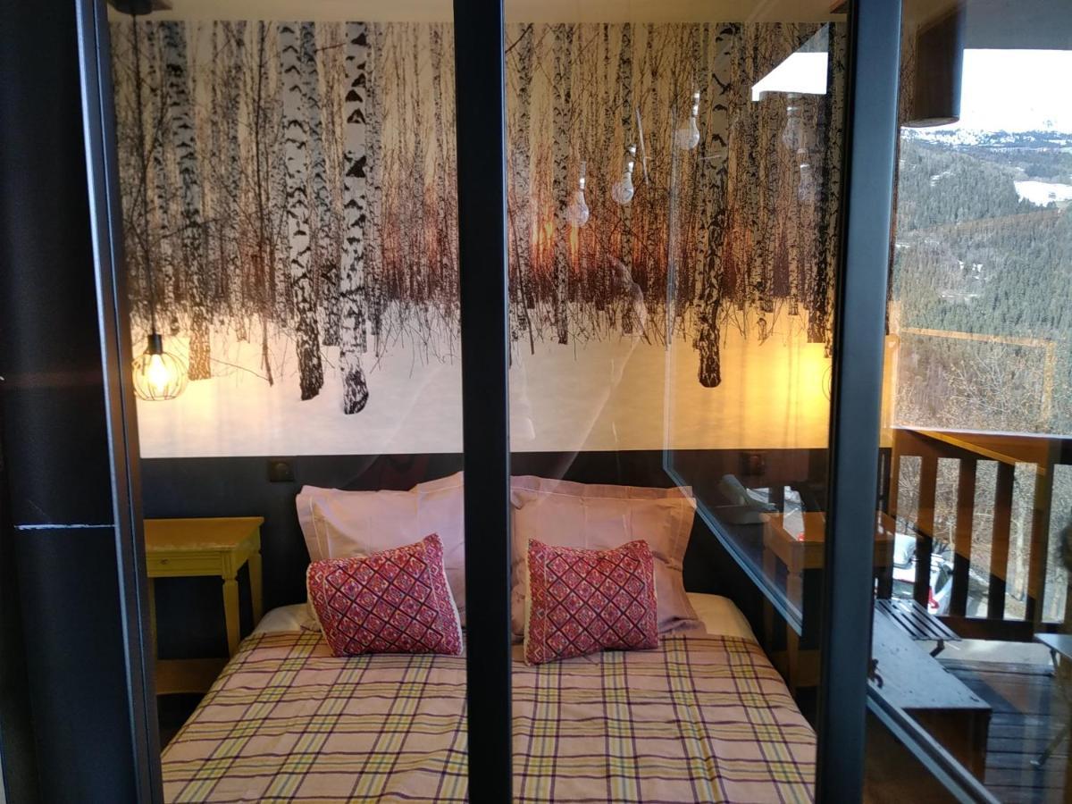 Apartmán Montchavin La Plagne, Pistes 50M, Balcon Vue Mont Blanc Exteriér fotografie