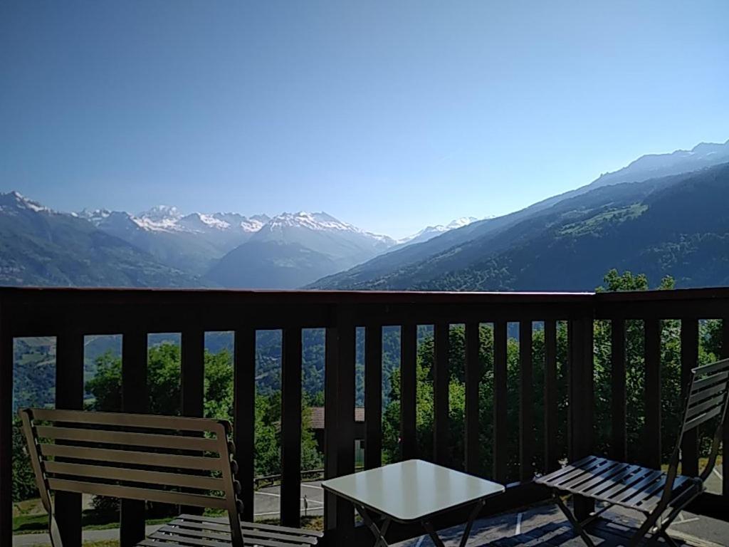 Apartmán Montchavin La Plagne, Pistes 50M, Balcon Vue Mont Blanc Exteriér fotografie